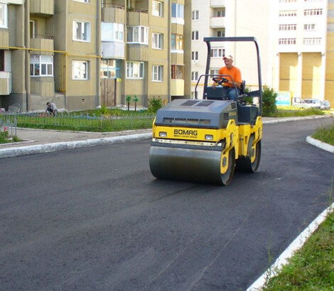 Асфальтирование дворовой территории